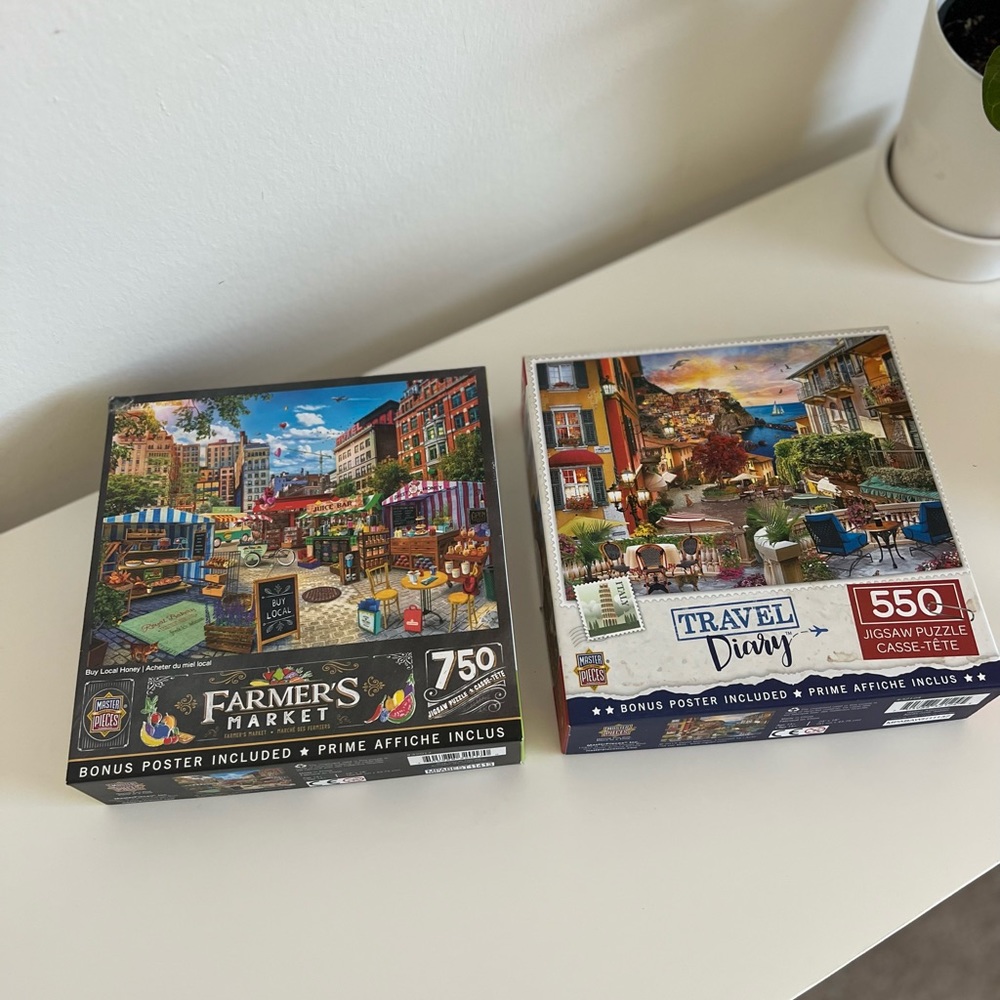 2 puzzles. Perfect condition